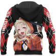 Runa Yomozuki Custom Anime Gift For Fan Hoodie Zip Sweatshirt Casual Hooded Jacket Coat