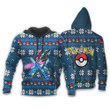 Pokemon Greninja Custom Anime Gift For Fan Hoodie Zip Sweatshirt Casual Hooded Jacket Coat