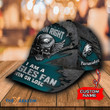 Personalized Skull Damn Right Pattern Philadelphia American Football Philly Eagles Super Bowl Fan Team Baseball Cap Classic Hat Men Woman Unisex