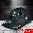 Personalized Dragon Skull Philadelphia American Football Philly Eagles Super Bowl Fan Team Baseball Cap Classic Hat Men Woman Unisex