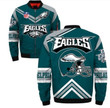 Philadelphia American Football Philly Eagles Super Bowl Gift For Fan Team Bomber Jacket Outerwear Christmas Gift