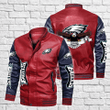 Philadelphia American Football Philly Eagles Super Bowl Gift For Fan Team Sign Leather Bomber Jacket Outerwear Christmas Gift
