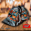 Personalized Flame Skull Philadelphia American Football Philly Eagles Super Bowl Fan Team Baseball Cap Classic Hat Men Woman Unisex