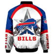Buffalo American Football Team Bisons Bills Team Team Gift For Fan Graphic Player Running Bomber Jacket Outerwear Christmas Gift
