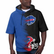 Buffalo American Football Team Bisons Bills Team Men's Sweatshirt Hooded Pullover Coat Sweatshirt Hooded Short Sleeve Hoodie Pullover Coat
