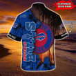 Buffalo American Football Team Bisons Bills Team Team Gift For Fan Personalized Custom Name Short Sleeve Hawaiian Shirt