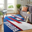 Buffalo American Football Team Bisons Bills Team Team Symbol Gift For Fan Rectangle Area Rug Home Decor Floor