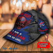 Personalized Skull Damn Right Buffalo American Football Team Bisons Bills Team Fan Team Baseball Cap Classic Hat Men Woman Unisex