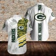 Green Bay American Football Team Packers Aaron Rodgers Logo Gift For Fan For Fan Short Sleeve Hawaiian Shirt