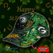 Personalized Skull And Wings St Patrick’s Day Green Bay American Football Team Packers Aaron Rodgers Fan Team Baseball Cap Classic Hat Men Woman Unisex