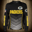 Green Bay American Football Team Packers Aaron Rodgers For Fan Gift Sweatshirt Long Sleeve Crewneck Casual Pullover Top