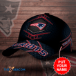 Personalized Beehive Hexagon Pattern New England Pat American Football Team Patriots Fan Team Baseball Cap Classic Hat Men Woman Unisex
