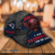 Personalized Skull Damn Right New England Pat American Football Team Patriots Fan Team Baseball Cap Classic Hat Men Woman Unisex