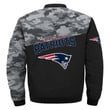 New England Pat American Football Team Patriots Camo Gift For Fan Team Bomber Jacket Outerwear Christmas Gift