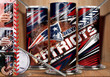 Strong Energy Chinking Pattern New England Pat American Football Team Patriots Tumbler