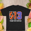 513 Stand With Damar Hamlin Love For #3 Gift For Fan Buffalo American Football Team Bisons Bills Team Number T-shirt Shirt