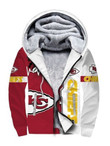 Kansas City American Football Team Road Super Bowl Many Sign Gift For Fan Fleece Hoodie With Hood Warm Jacket Winter Coat Outwear