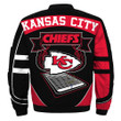 New Kansas City American Football Team Road Super Bowl Jacket Bomber Jacket Outerwear Champion Gift
