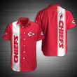 Kansas City American Football Team Road Super Bowl Logo Gift For Fan Short Sleeve Hawaiian Shirt