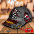Personalized Skull Rivet Pattern Kansas City American Football Team Road Super Bowl Fan Team Baseball Cap Classic Hat Men Woman Unisex