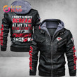 Kansas City American Football Team Road Super Bowl Leather Jacket With Hood Motorcycle Biker Winter Coat Gifts