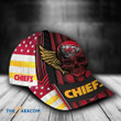 Personalized Skull And Wings Kansas City American Football Team Road Super Bowl Fan Team Baseball Cap Classic Hat Men Woman Unisex