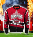 Great Super Bowl Champions LVII Kansas City American Football Team Road Super Bowl Gift For Fan Team Bomber Jacket Outerwear Champion Gift