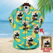 Personalized Custom Photo Your Dog With Banana For Dog Lovers Short Sleeve Hawaiian Shirt