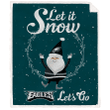Philadelphia-Eagles Blanket, Lets It Snow Fleece Blanket, Lets Go Eagles Sherpa Blanket