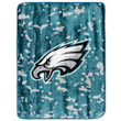 Philadelphia-Eagles Blanket, Green Camo Pattern Fleece Blanket, Eagles Sherpa Blanket