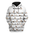 Hoodie Zip Hoodie Custom T-shirt - Hoodies Pug Song