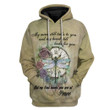 Hoodie Zip Hoodie Custom T-shirt - Hoodies My mind still talks to you and my heart still looks for you