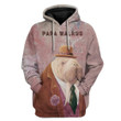 Hoodie Zip Hoodie Custom T-shirt - Hoodies Papa Walrus