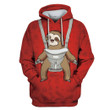 Hoodie Zip Hoodie Baby Sloth On Christmas Custom T-shirt - Hoodies Apparel