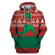 Hoodie Zip Hoodie Ugly Animal in Christmas Day Custom T-shirt - Hoodies Apparel