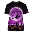 Hoodie Zip Hoodie Good Witch Halloween - 3D All Over Printed Shirt