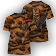 Hoodie Zip Hoodie Bengal Cat Pocket - 3D All Over Printed Shirt