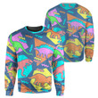 Hoodie Zip Hoodie Dinosaur - 3D All Over Printed Shirt