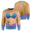 Hoodie Zip Hoodie Mermaids - 3D All Over Printed Shirt