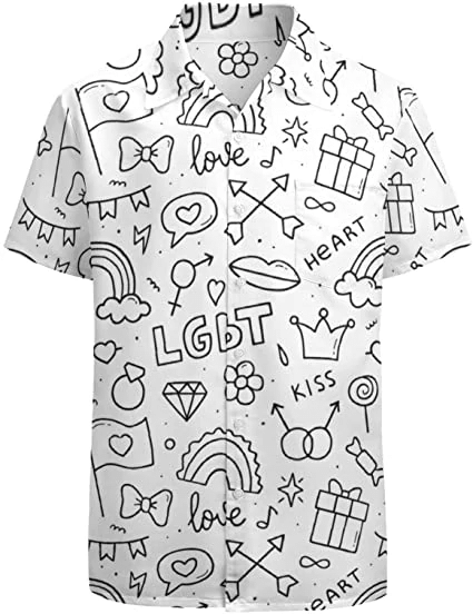 Pride Hawaiian Shirts LGBT Community Pride Month Hawaii Hawaiian Shirt
