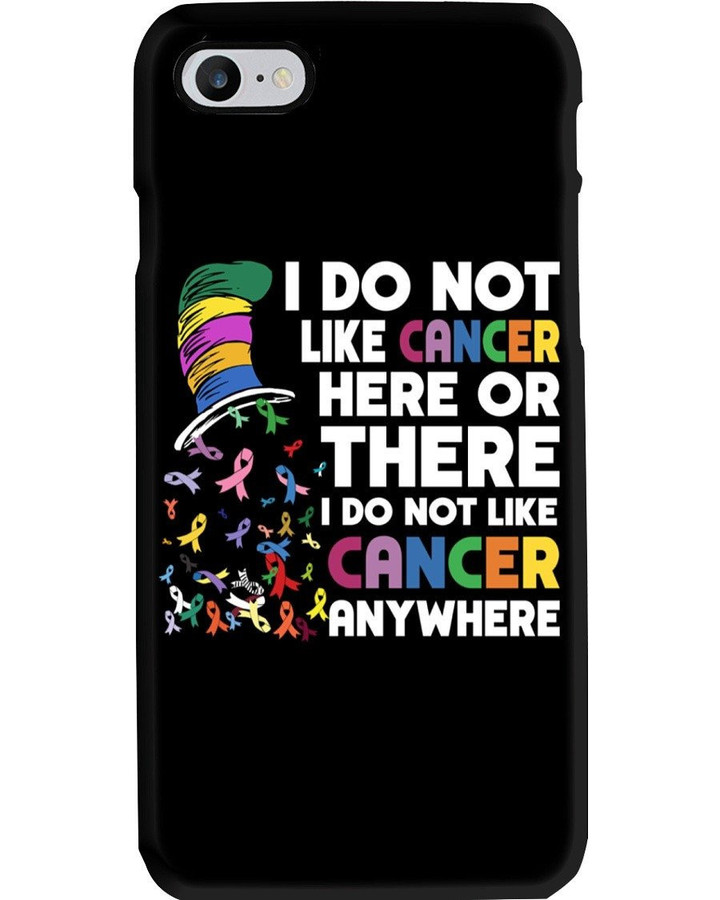 I Do Not Like Cancer Hero Or There Breast Cancer Awareness Month Phone Case