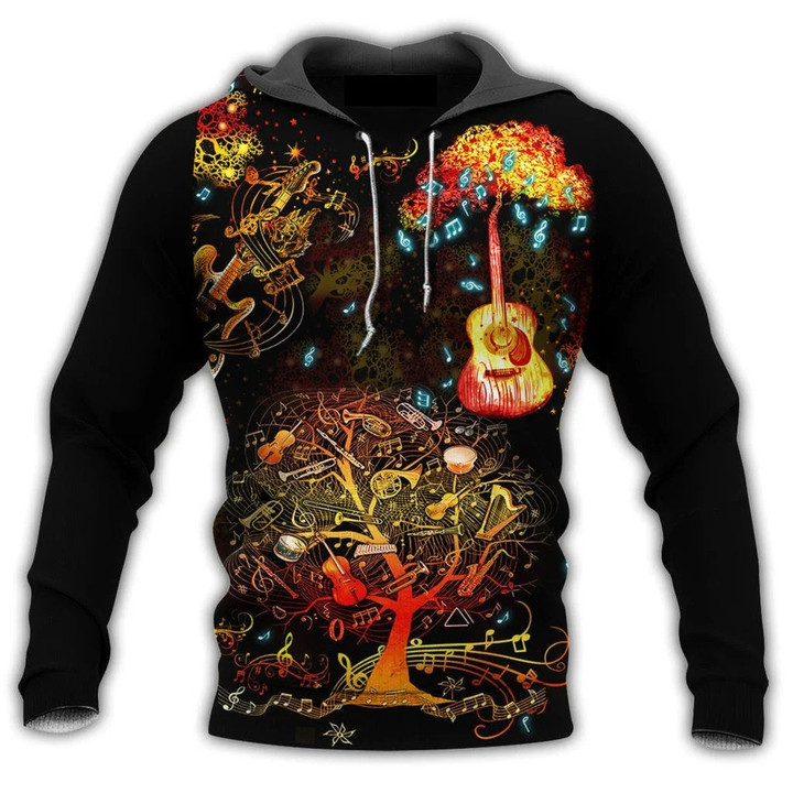 Music The Nocturne Of Time With Tree Hoodie Zip Hoodie