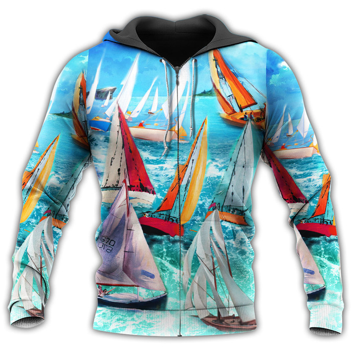 Sail Raise The Sails To Catch - Hoodie