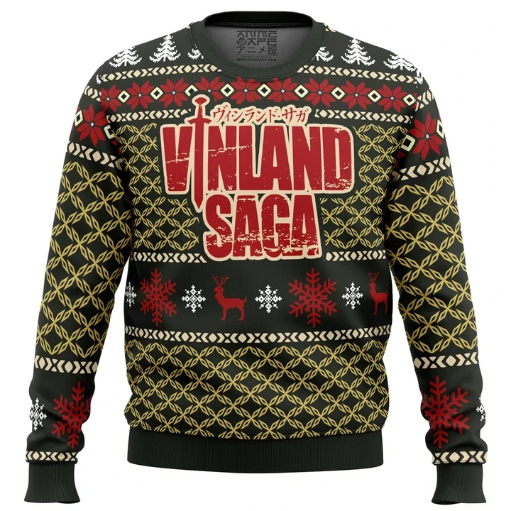 Epic Christmas Vinland Saga Custom Gift For Fan Anime Christmas Ugly Sweater