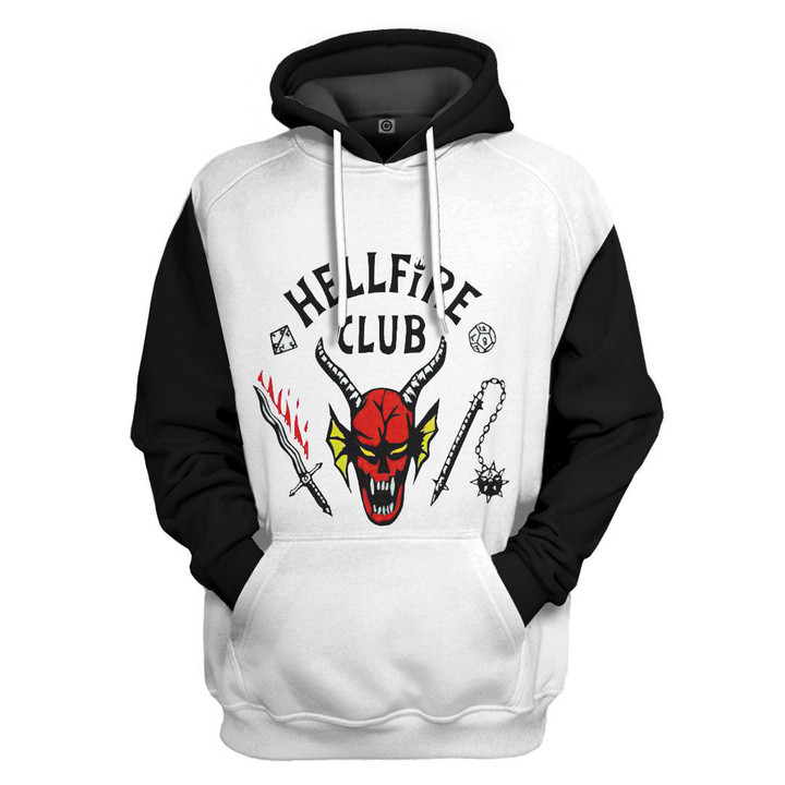 3D S.Things The Hellfire Club Custom Hoodie Tshirt Apparel