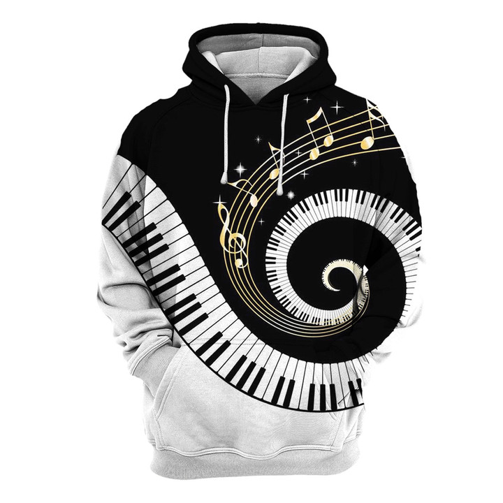 Piano - 3D All Over Printed Shirt