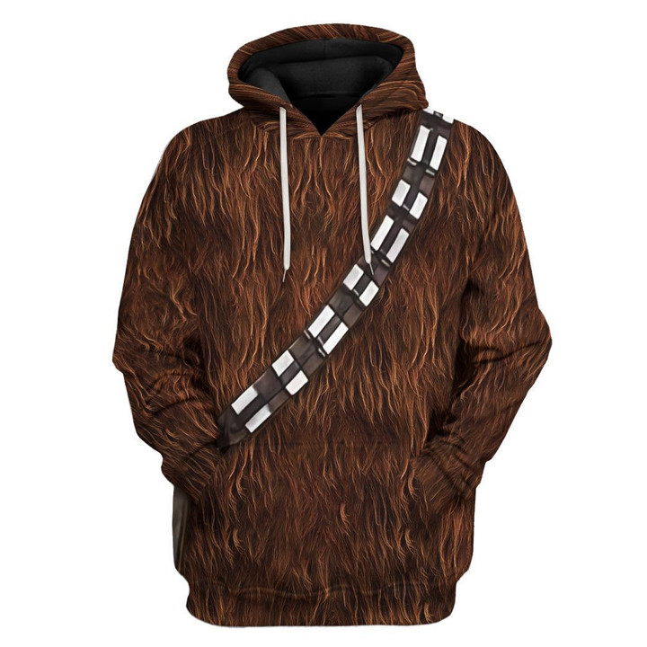 3D Star Wars ChewBacca Set Custom Tshirt Hoodie Apparel