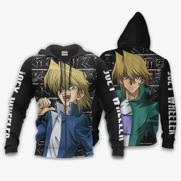 Joey Wheeler Custom Anime Gift For Fan Hoodie Zip Sweatshirt Casual Hooded Jacket Coat