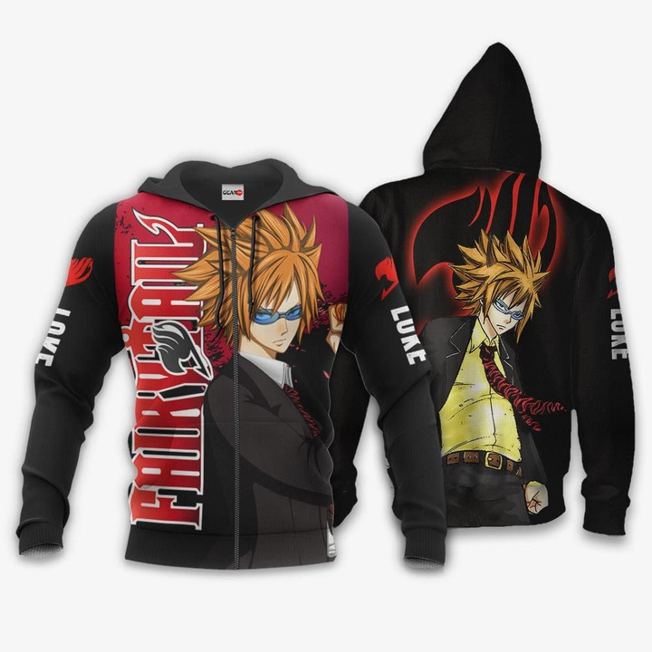 Celestial Loke Fairy Tail Custom Anime Gift For Fan Hoodie Zip Sweatshirt Casual Hooded Jacket Coat