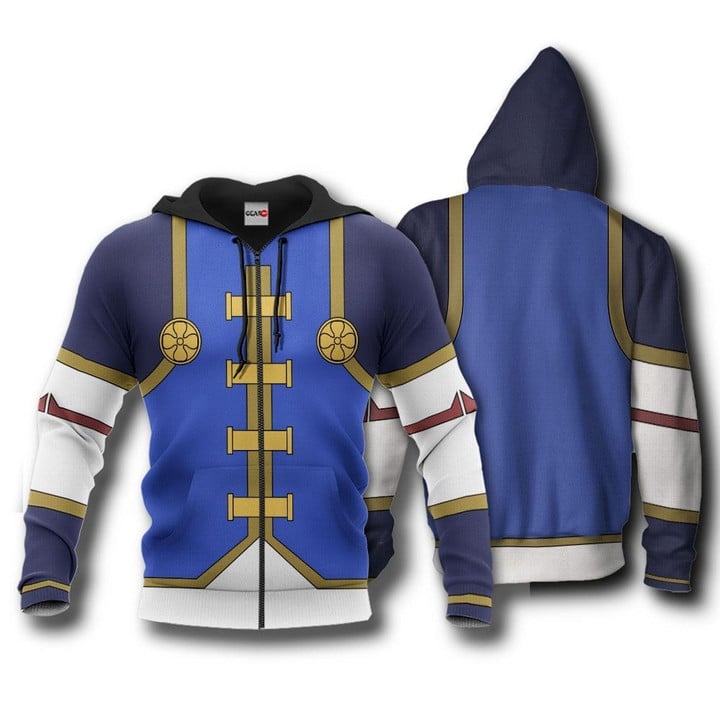 Code Geass Li Zingke Tenshi Custom Anime Gift For Fan Hoodie Zip Sweatshirt Casual Hooded Jacket Coat